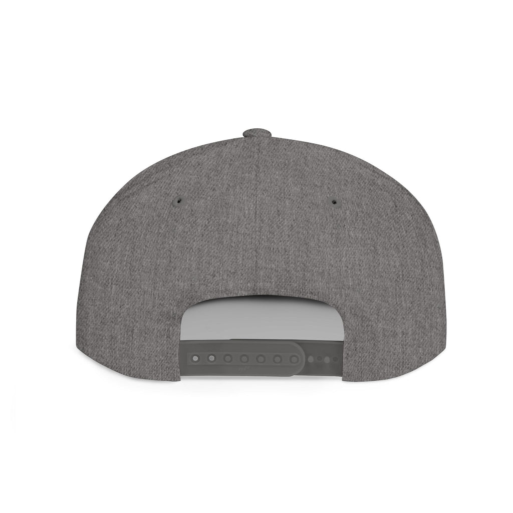 Flat Bill Snapback Hat — Classic Flat-Brim Baseball Cap