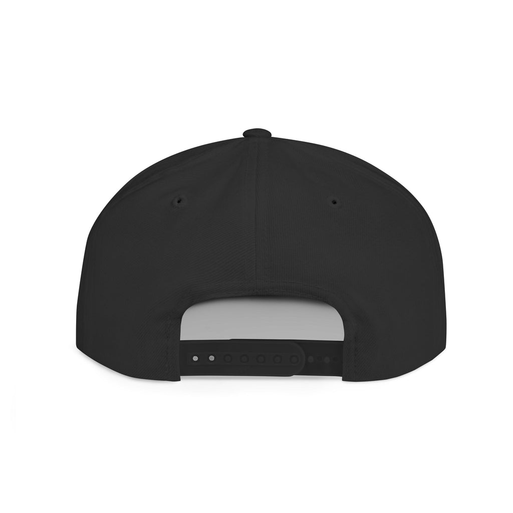 Flat Bill Snapback Hat — Classic Flat-Brim Baseball Cap