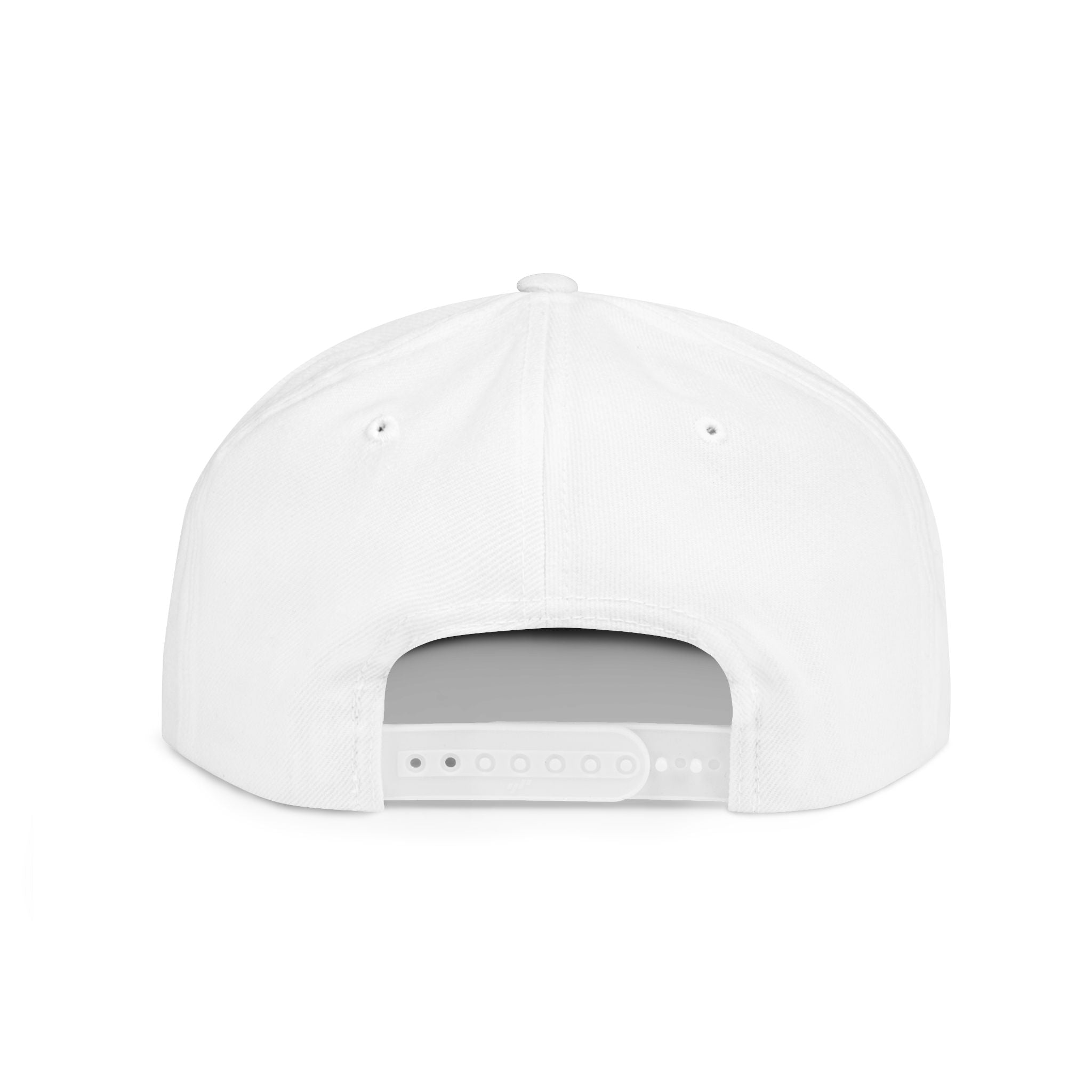 Flat Bill Snapback Hat — Classic Flat-Brim Baseball Cap