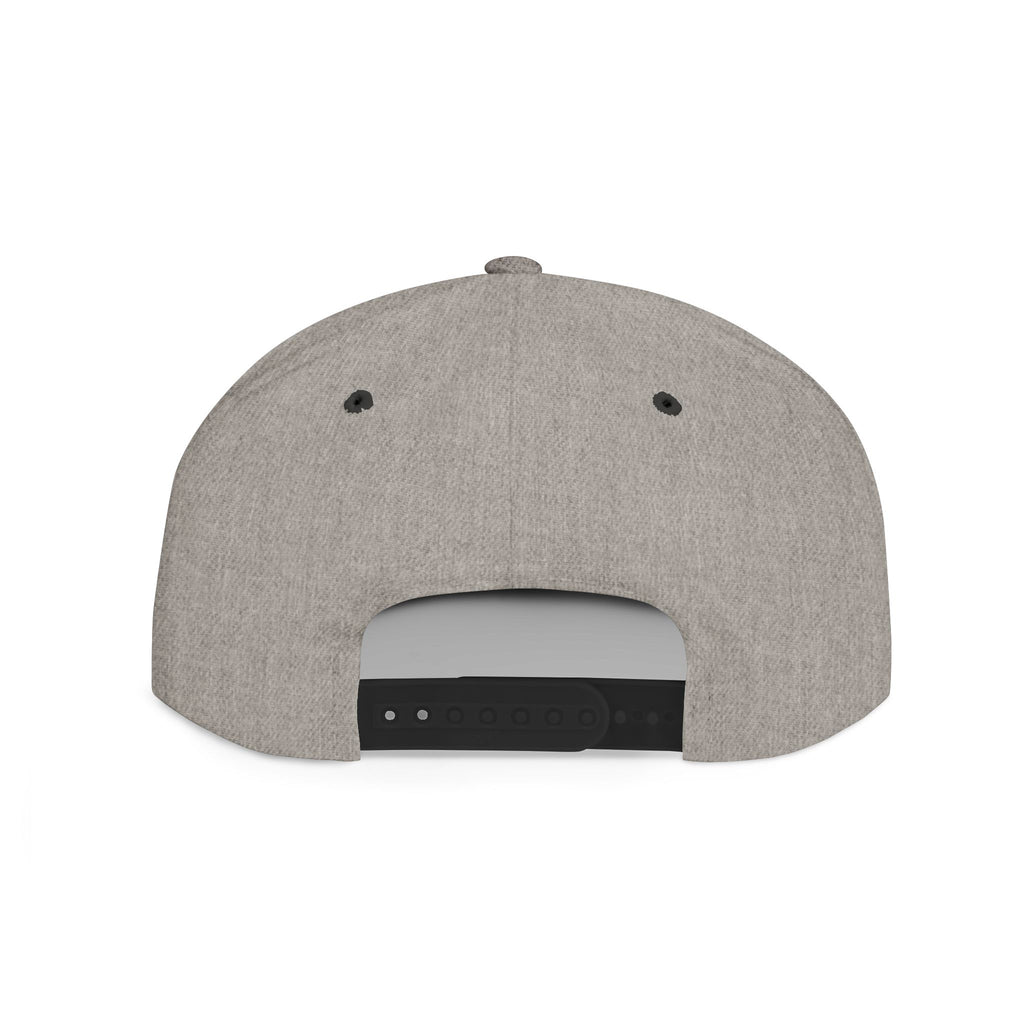 Flat Bill Snapback Hat — Classic Flat-Brim Baseball Cap