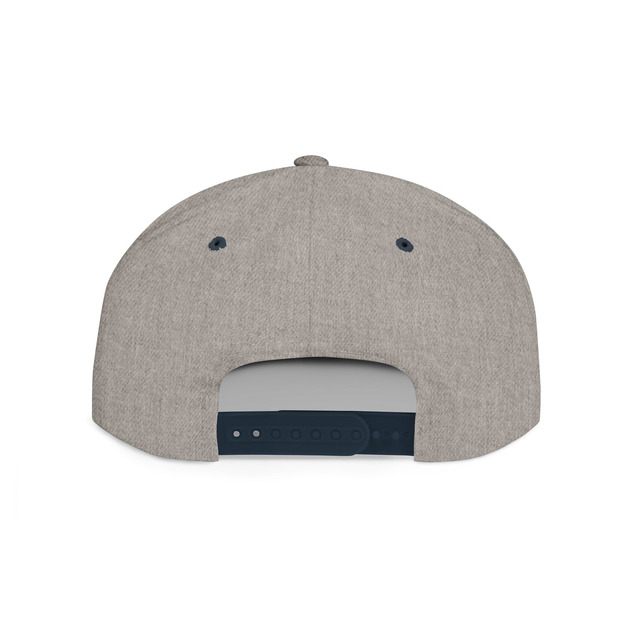 Flat Bill Snapback Hat — Classic Flat-Brim Baseball Cap